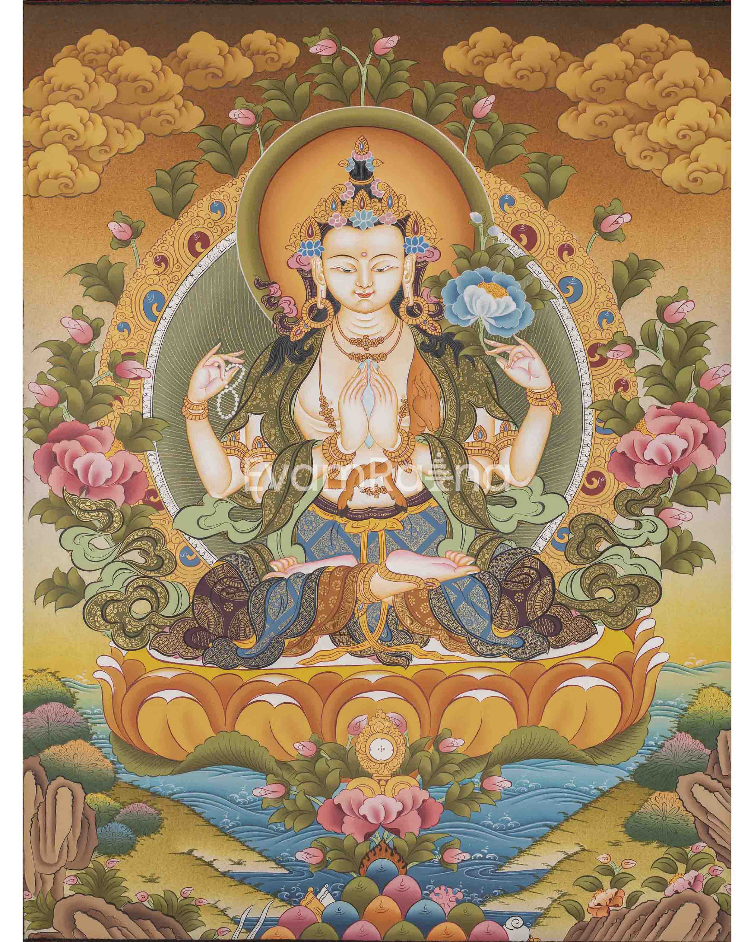 Bodhisattva Avalokiteshvara Tapestry