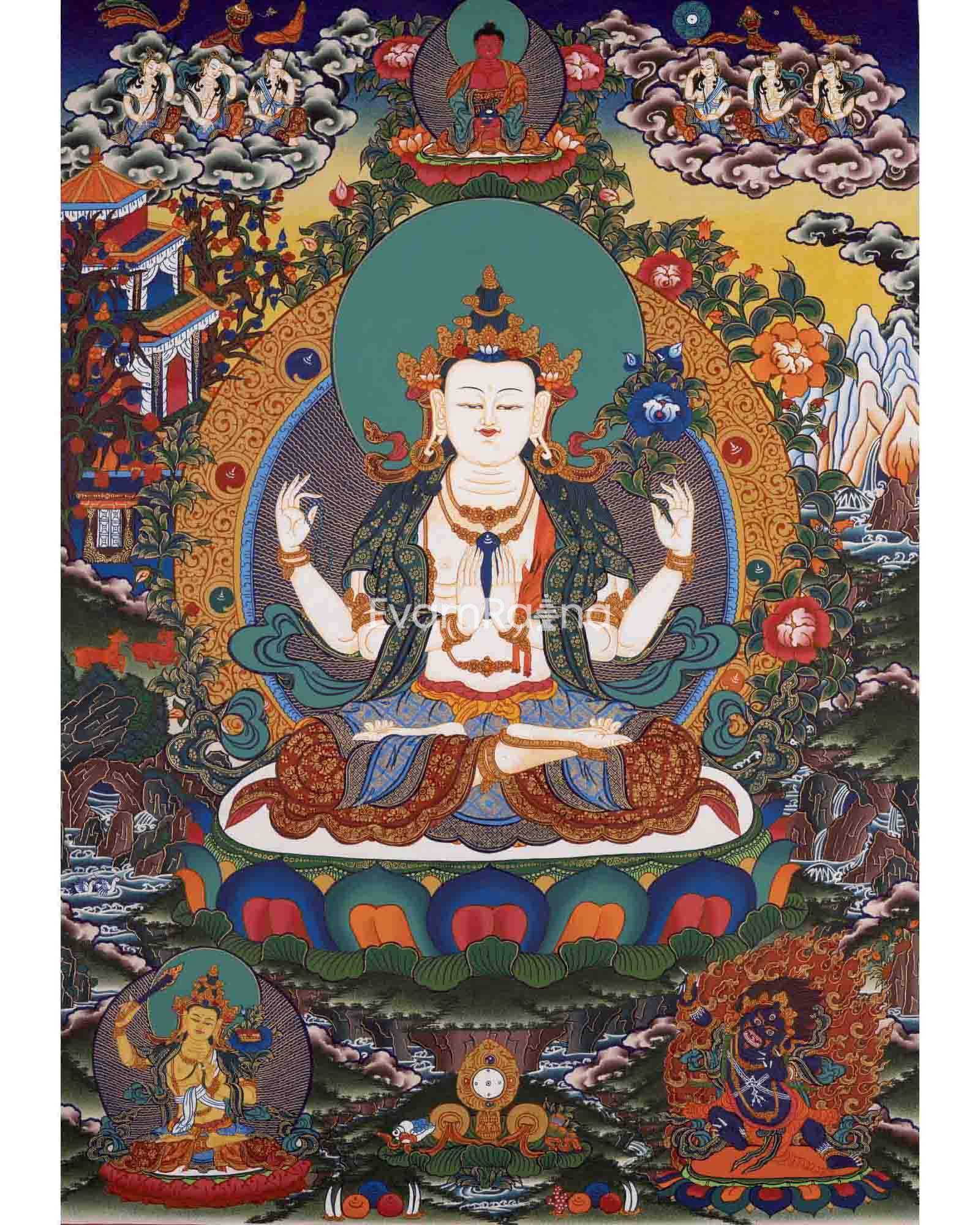 Bodhisattva Avalokiteshvara Chenresig 