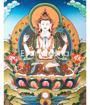 Bodhisattva Avalokiteshvara Thangka