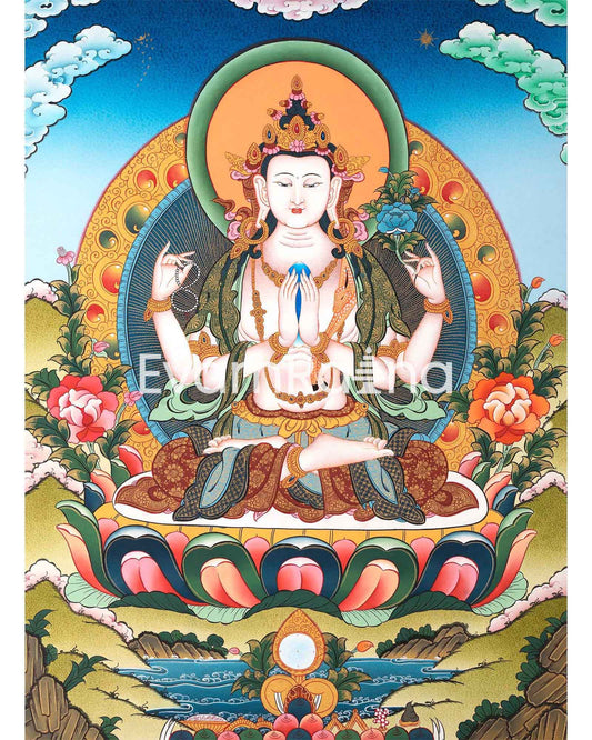 Bodhisattva Avalokiteshvara Thangka