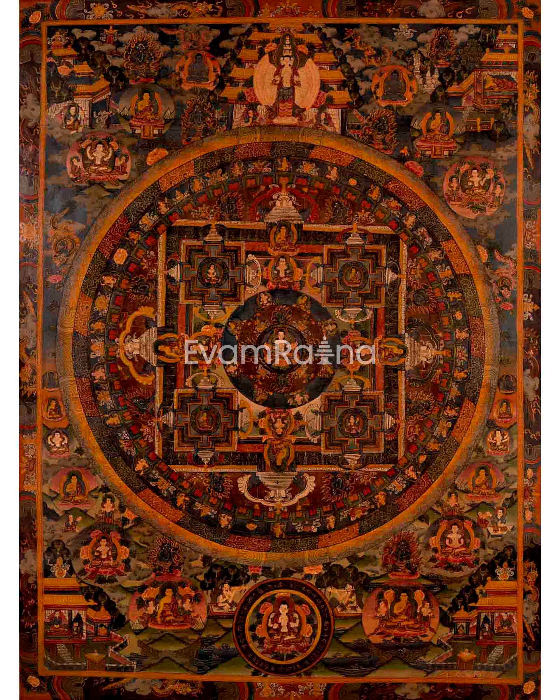 Bodhisattva Mandala Thangka