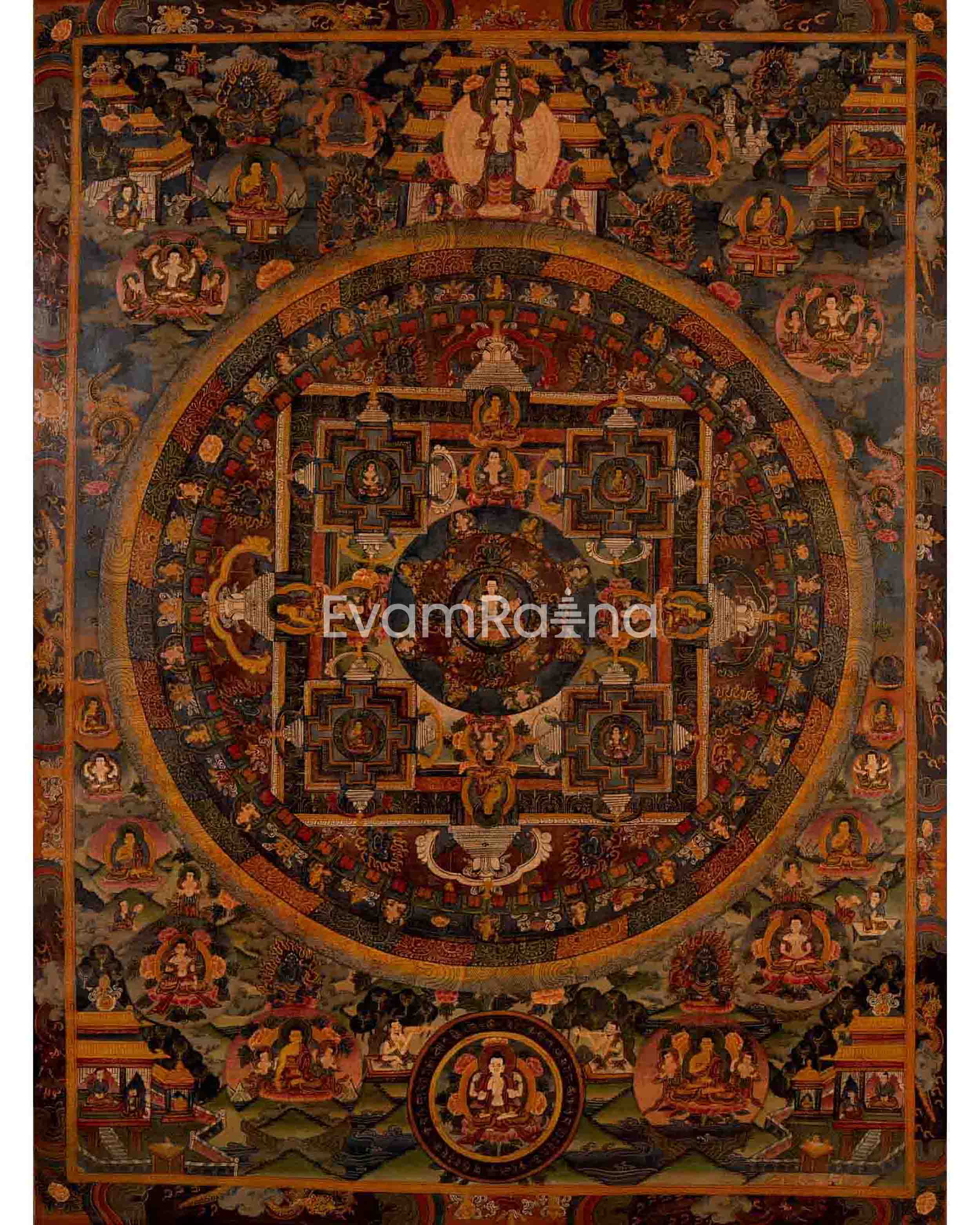 Bodhisattva Mandala Thangka