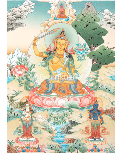 Bodhisattva Manjushree Print 