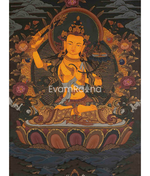 Bodhisattva Manjushree Thangka