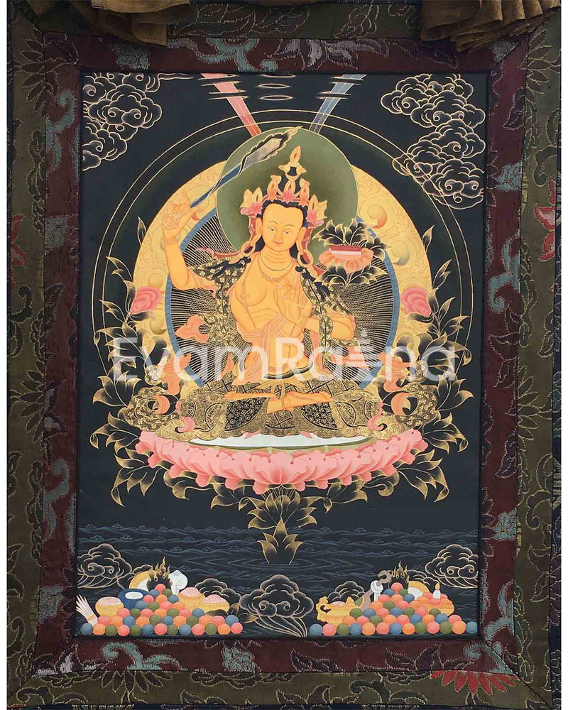 Bodhisattva Manjushri Thangka