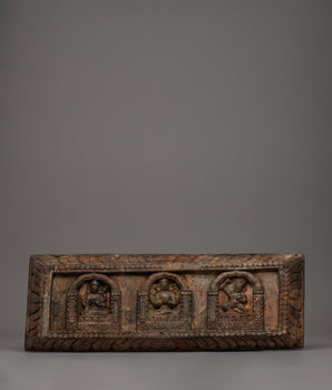 Tibetan Wood Book Cover