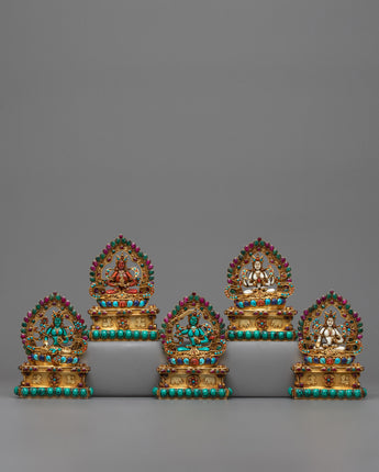 Five Bodhisattva Set Statue
