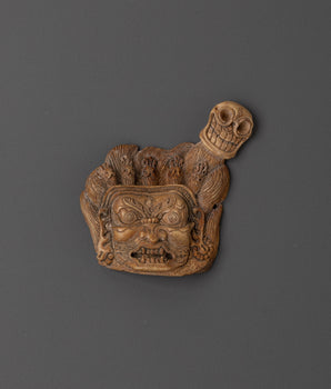 Mahakala Bone Amulet