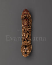 Handcrafted Simhamukha Bone Sculpture