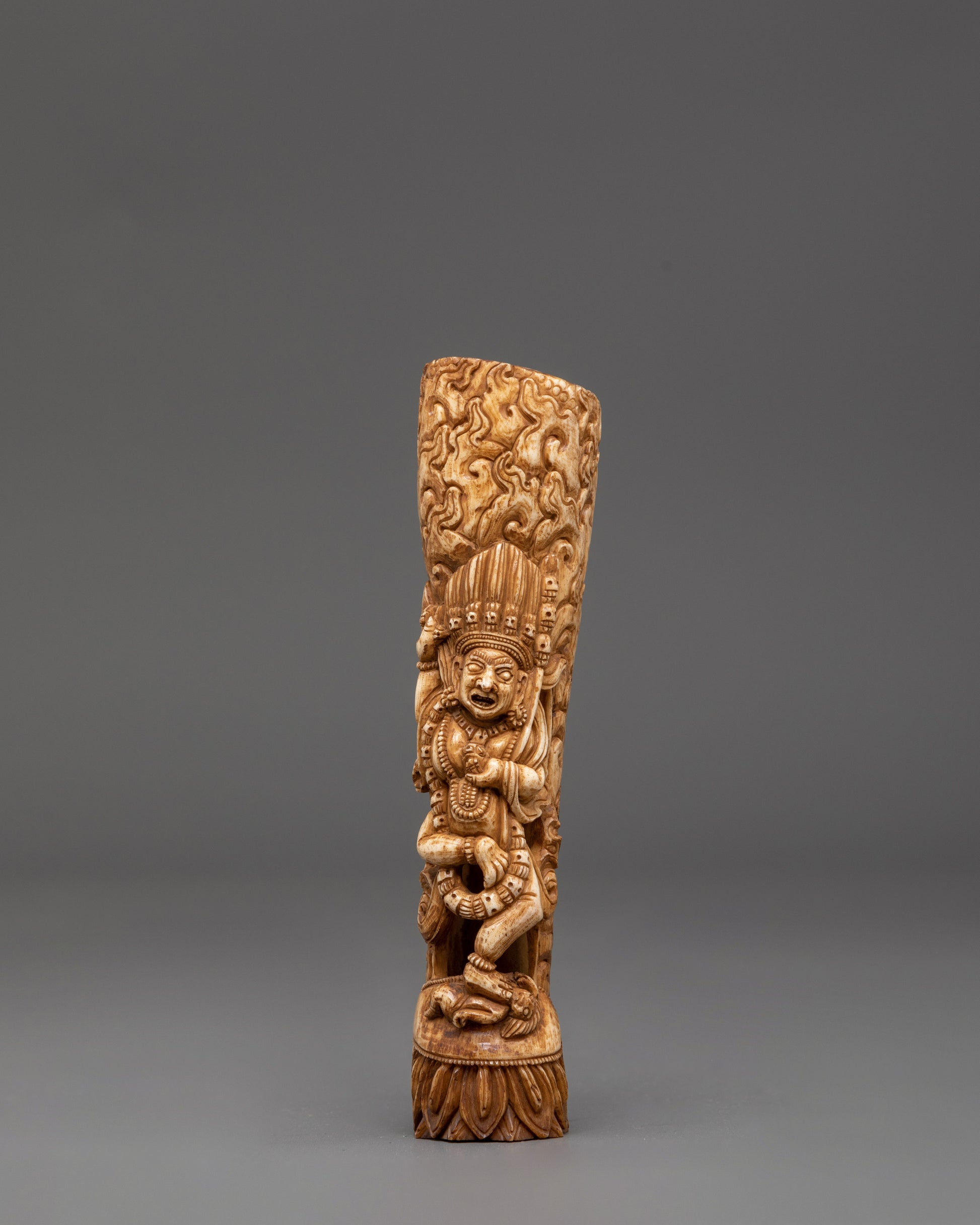 Bernagchen Mahakala Bone Statue