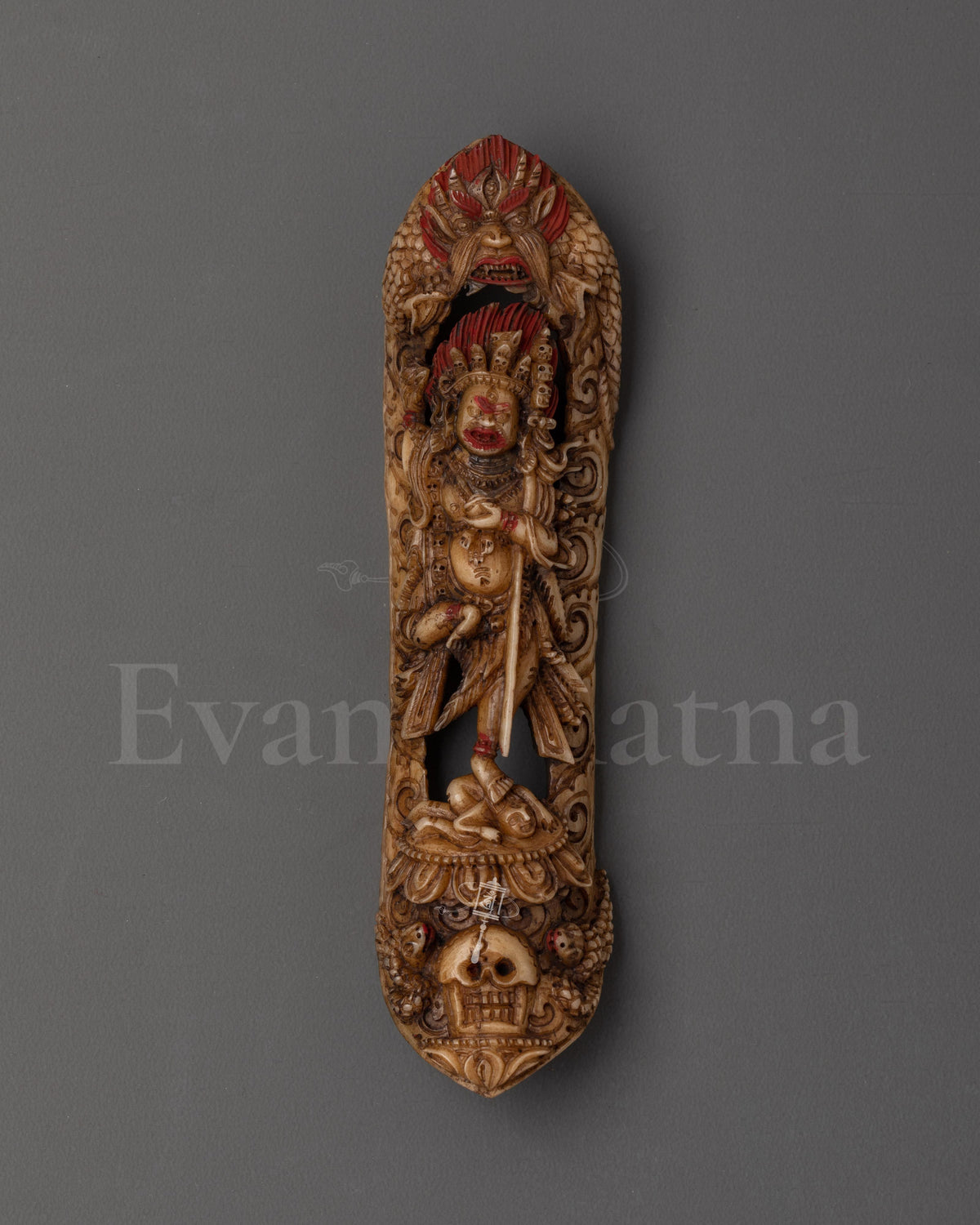 Handcarved Troma Nagmo Sculpture 