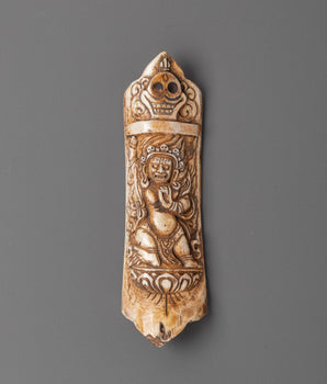 Fierce Protector Deity Mahakala Bone