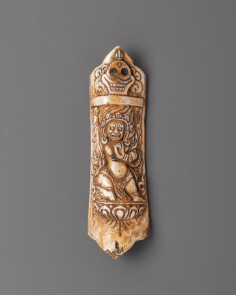 Fierce Protector Deity Mahakala Bone
