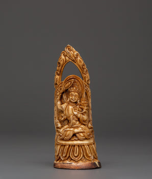 Himalayan bone carving art