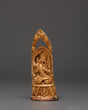 Himalayan bone carving art