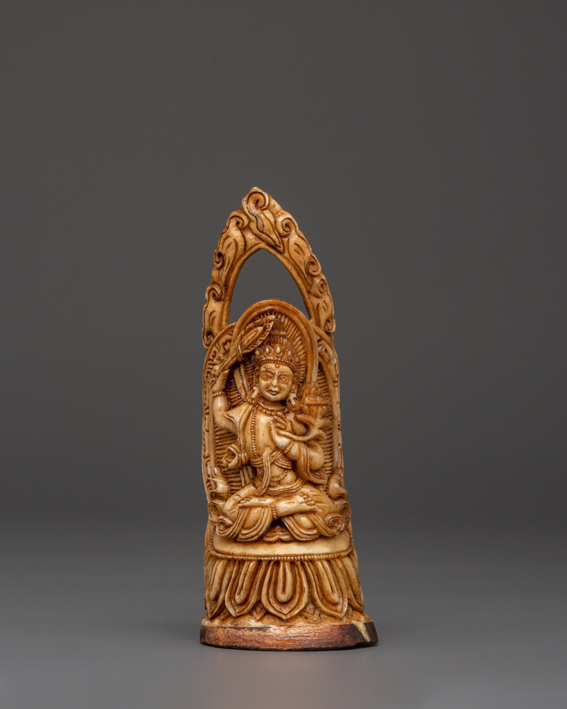 Himalayan bone carving art