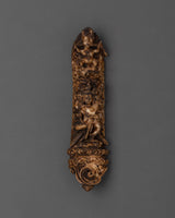 Sacred Bone Carving with Divine Deities