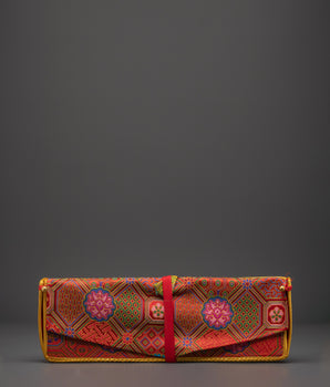 Sacred Buddhist Book Cover | Silk Cover for Buddhist Texts & Sutras