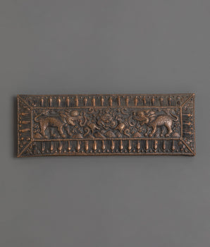 Handcrafted Tibetan Scripture Book Cover