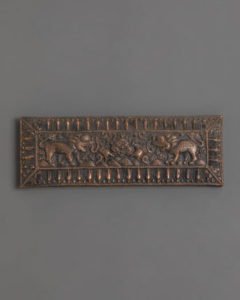 Handcrafted Tibetan Scripture Book Cover