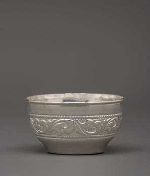 Pure Silver Offering Bowl