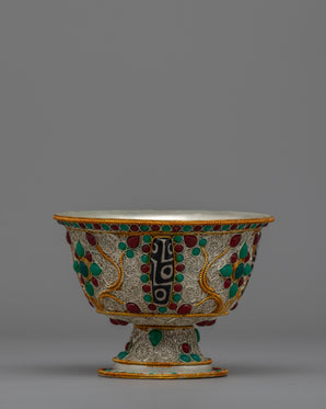 Buddhist Ritual Offering Bowl
