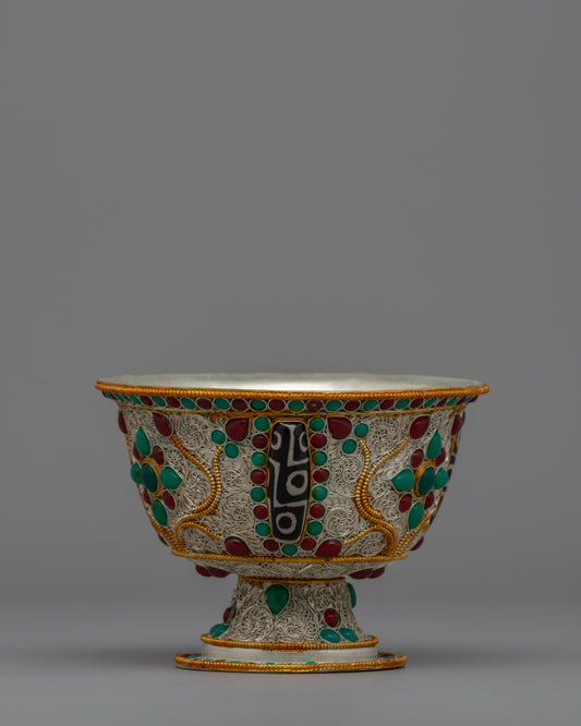 Buddhist Ritual Offering Bowl