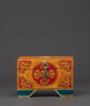 Hand Painted Tibetan Treasure Box