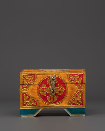 Hand Painted Tibetan Treasure Box