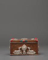 Tibetan Dharma Wheel Box