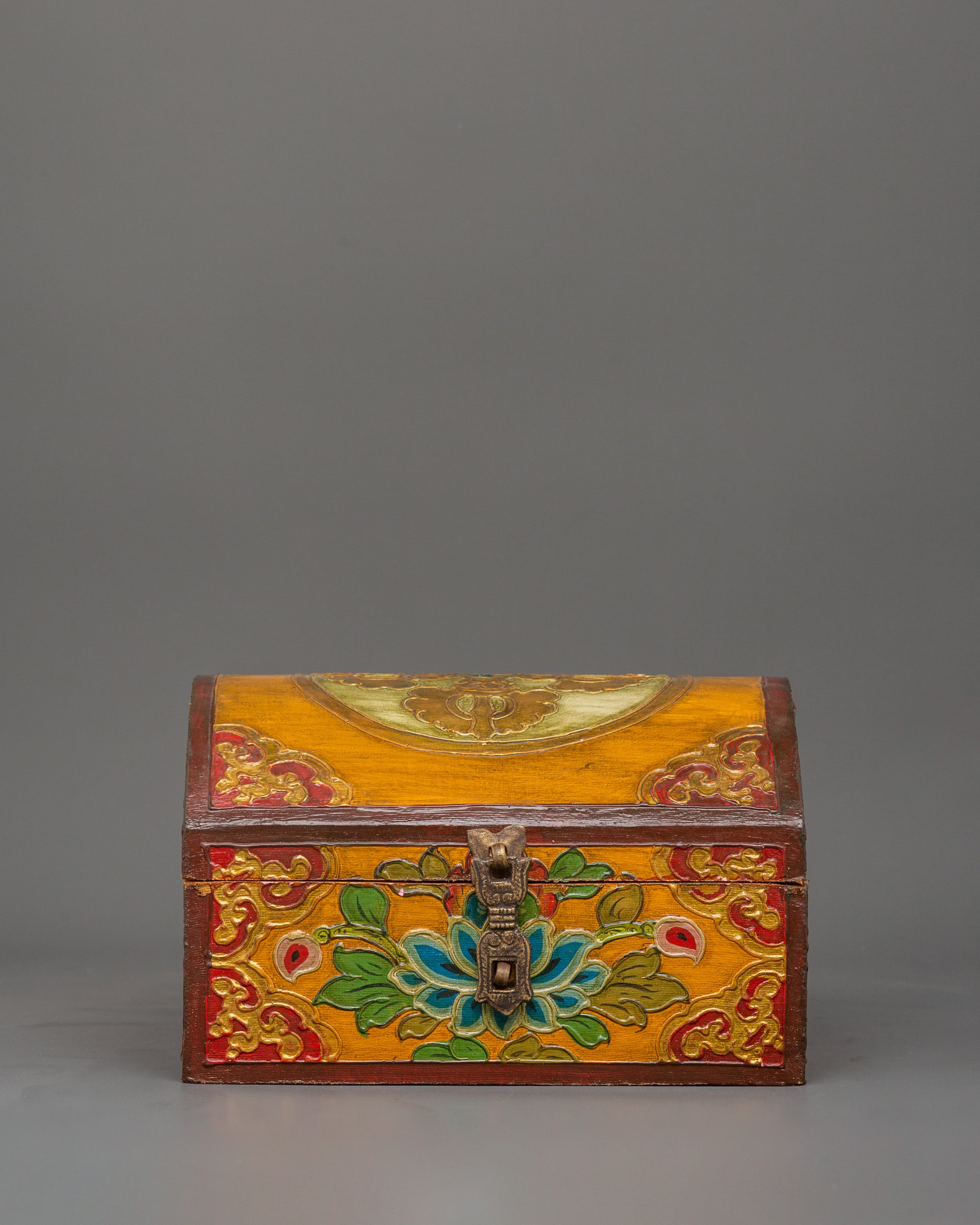 Colorful Wooden Storage Box