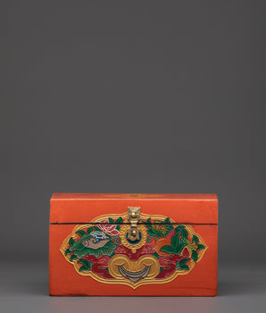 Tibetan Decorative Storage Box
