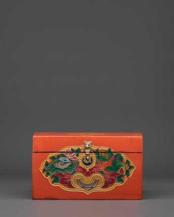 Tibetan Decorative Storage Box
