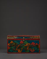 Tibetan Dragon Wooden Box