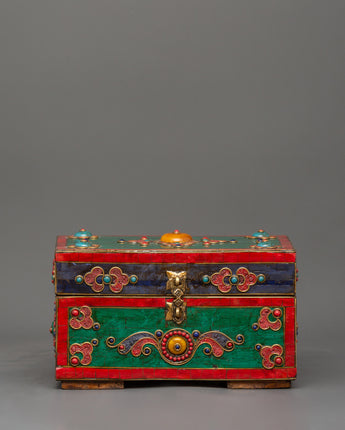 hand-painted-tibetan-wooden-box-with-brass