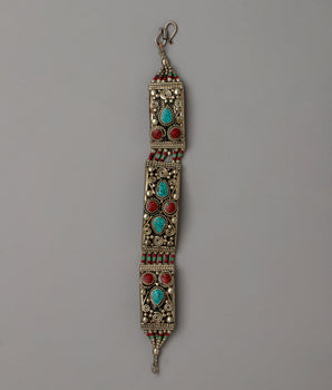 White Metal Bracelet