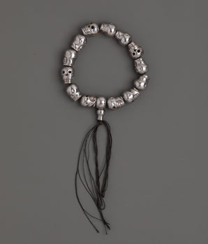 Skull Bead Bracelet