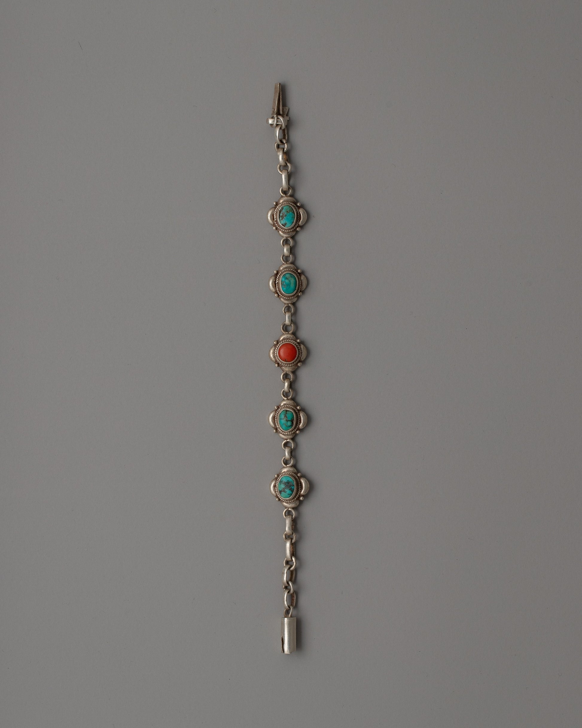 Tibetan Silver Chain Bracelet
