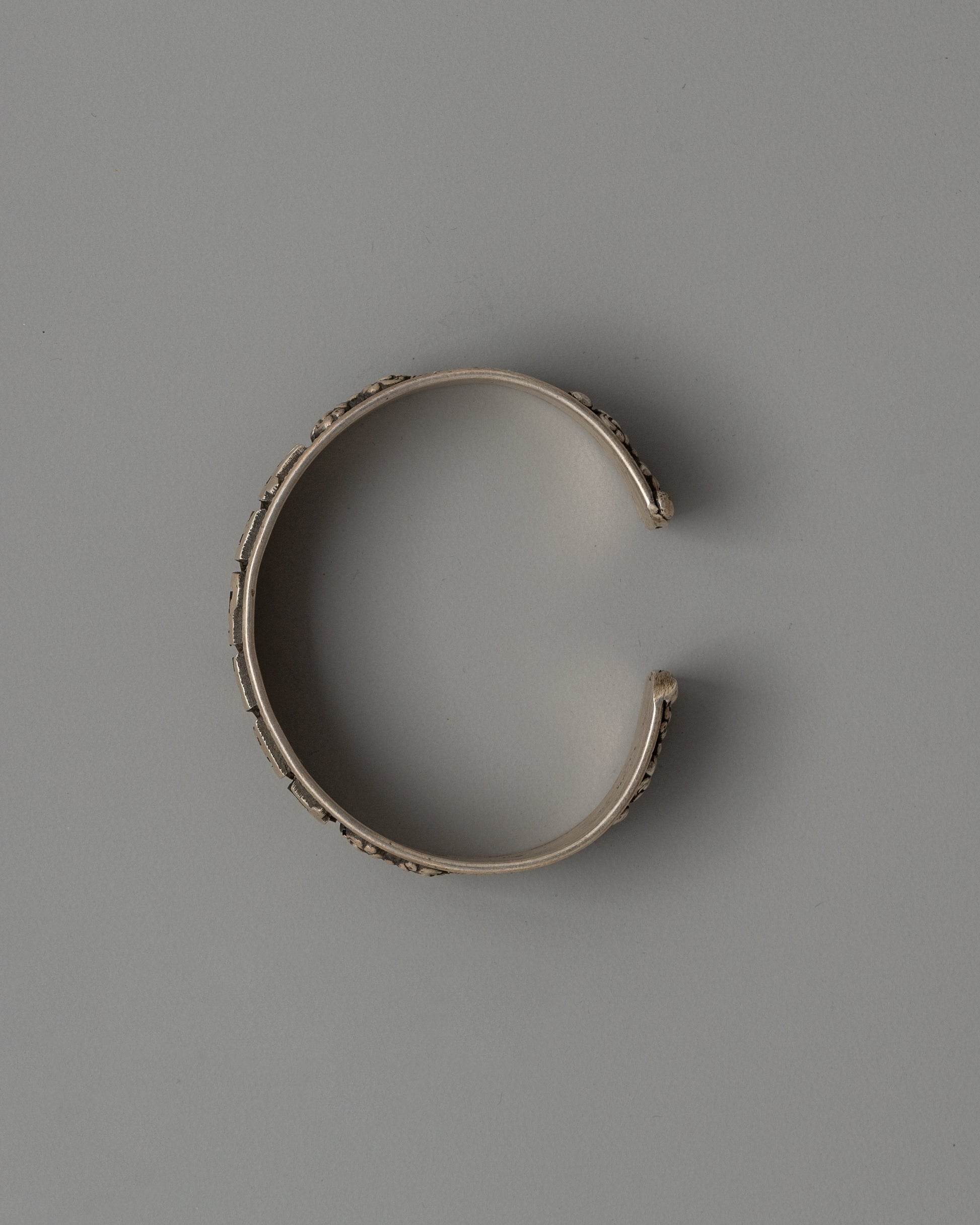 Sterling Silver Om Mani Padme Hum Bracelet