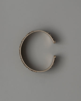 Sterling Silver Om Mani Padme Hum Bracelet 