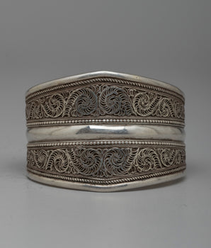 Silver Bracelet and Charm