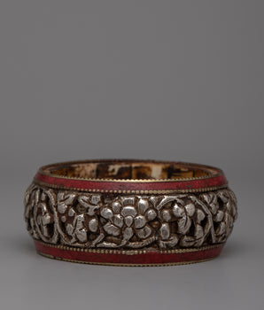 Tibetan Silver Bangle