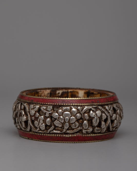 Tibetan Silver Bangle