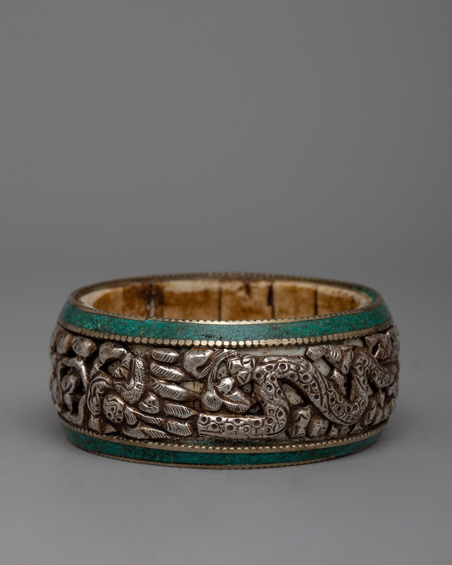 Handcrafted Tibetan Silver Bangle