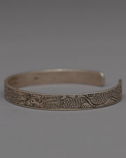 Handmade Tibetan Silver Bracelet 