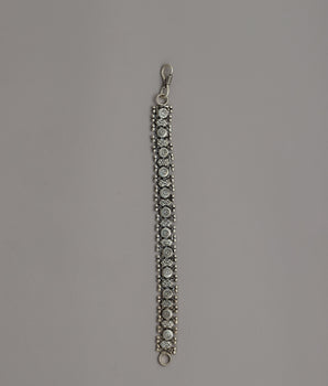 19.5 cm White Metal Bracelet