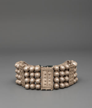 Traditional Himalayan Silver Bracelet