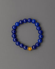 Unisex Blue Beaded Wristband