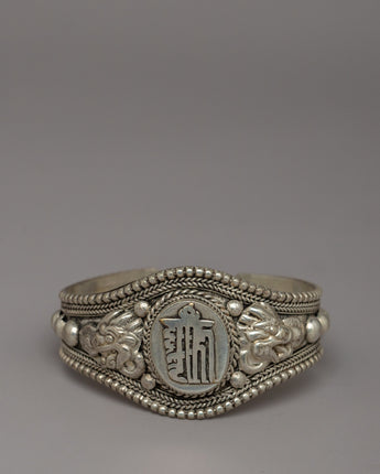 Buddhist Mantra Bracelet