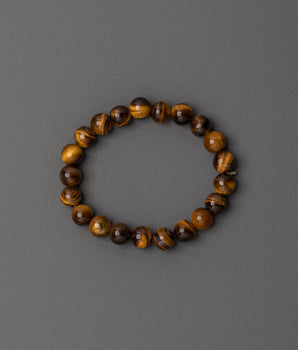 Tiger Eye Inspired Beaded Bracelet